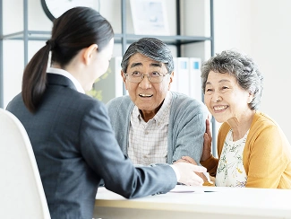 丁寧なヒアリングの様子